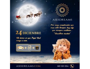 Quiero que Papá Noel venga...